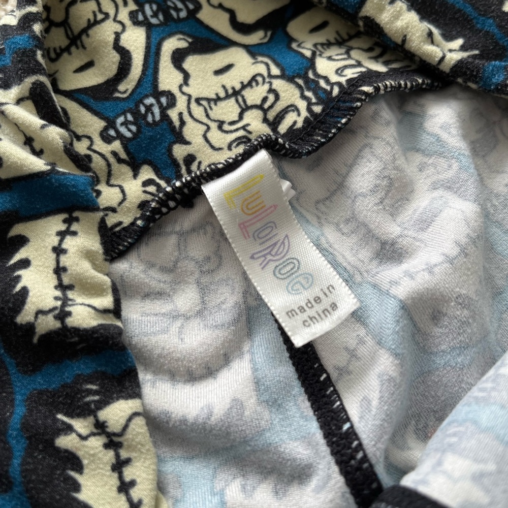 Frankenstein LuLaRoe leggings - Picture 3 of 5